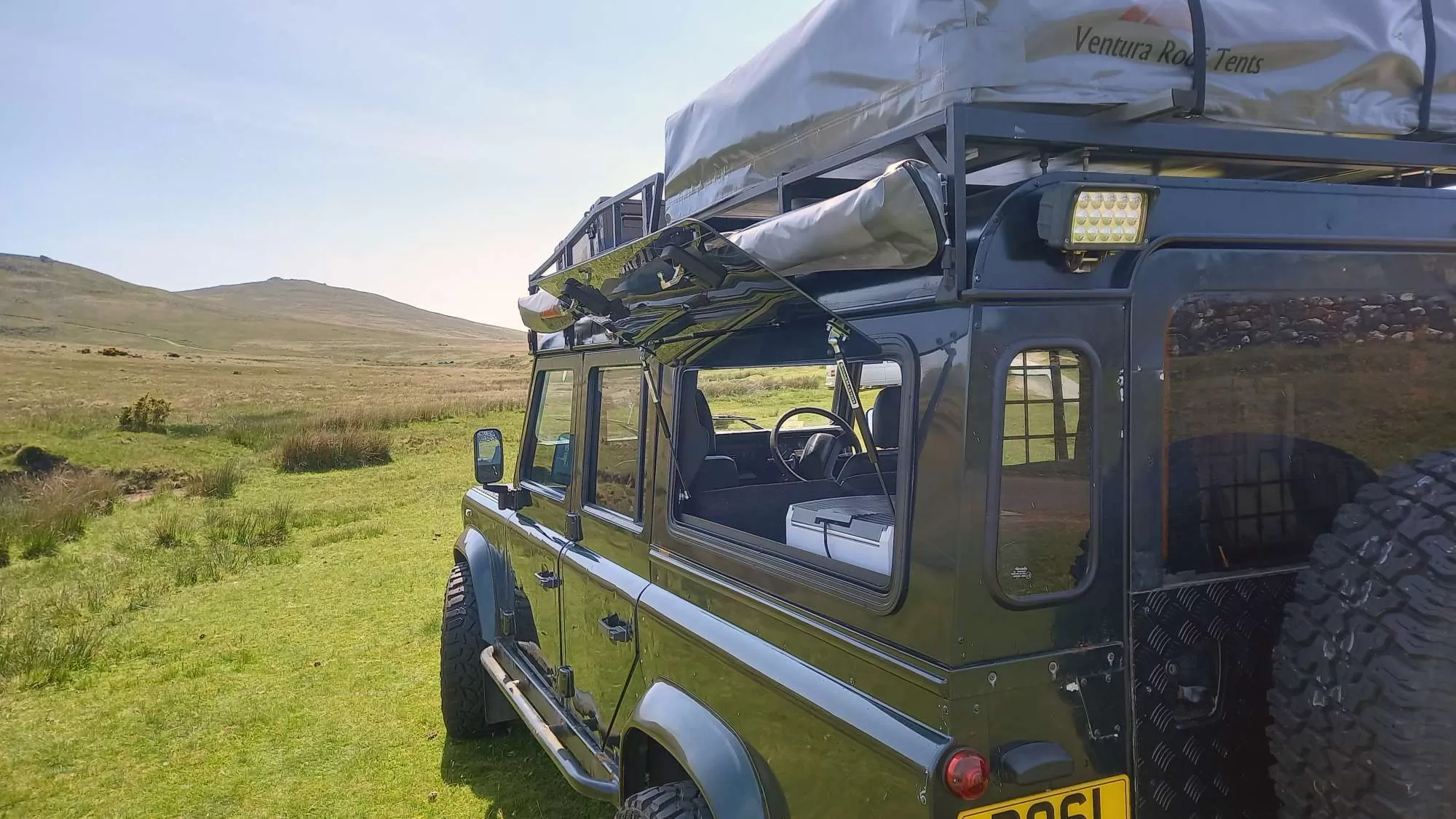 Explore Glazing Land Rover Defender gullwing window glass version.