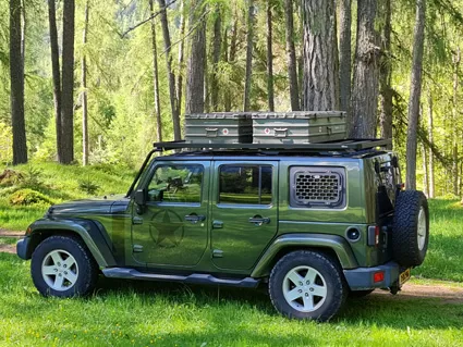 Explore Glazing Jeep Wrangler JKU JLU 5 door sliding window