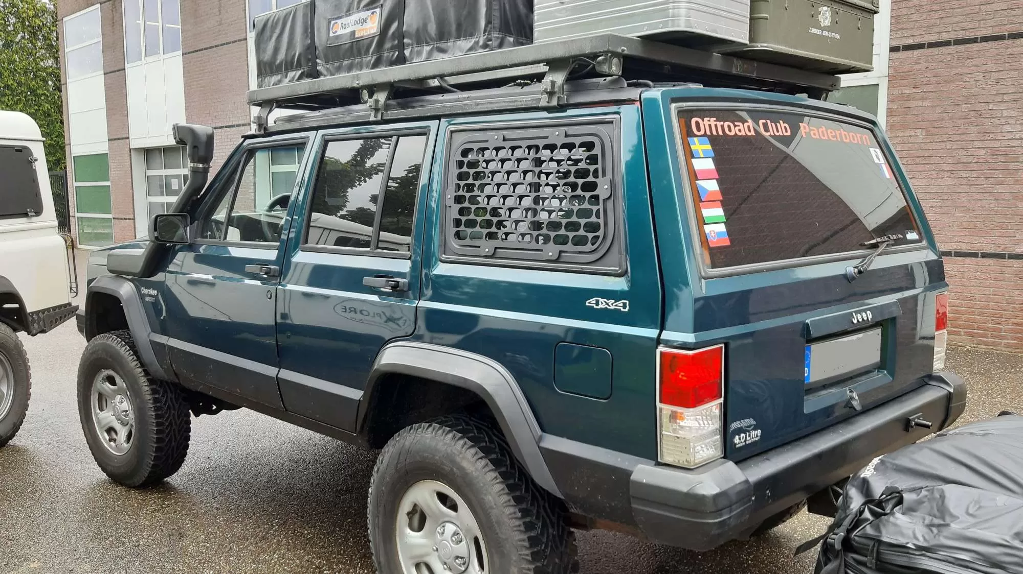 Explore Glazing Jeep Cherokee XJ sliding window
